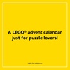 Lego Countdown to Christmas Puzzles | 12 Days of Minifigure Advent Puzzles | 48-Piece Mini Jigsaw Puzzles