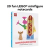 Lego« Minifigure Notes: 20 Notecards and Envelopes