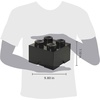 Room Copenhagen Brick Box, 4, Black (40030633)(Black)