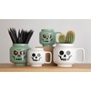 Room Copenhagen LEGO Ceramic Mug Small – Boy – 225 ml Cup for All Ages | Cool Cup Fun and Unique Ceramic Coffee Mug Tea Mug LEGO Design Dishwasher Safe Hot & Cold Drinks(Green Skeleton)