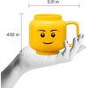 Room Copenhagen LEGO Ceramic Mug Small – Boy – 225 ml Cup for All Ages | Cool Cup Fun and Unique Ceramic Coffee Mug Tea Mug LEGO Design Dishwasher Safe Hot & Cold Drinks(Iconic Boy)