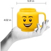 Room Copenhagen LEGO Ceramic Mug Small – Boy – 225 ml Cup for All Ages | Cool Cup Fun and Unique Ceramic Coffee Mug Tea Mug LEGO Design Dishwasher Safe Hot & Cold Drinks(Happy Boy)