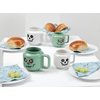 Room Copenhagen LEGO Ceramic Mug Small – Boy – 225 ml Cup for All Ages | Cool Cup Fun and Unique Ceramic Coffee Mug Tea Mug LEGO Design Dishwasher Safe Hot & Cold Drinks(Green Skeleton)