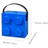 Room Copenhagen LEGO Lunch Box with Handle 2.1 L Dishwasher Safe Blue | 2.1 L Capacity Carry Handle Dishwasher Safe Food Storage Container(Blue)