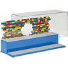 Room Copenhagen LEGO Play and Display Case, 2-Tier Toy Storage Container LEGO, Iconic Blue | Display Solution for LEGO Sets and Minifigures, LEGO Box, Home Decor(Blue)