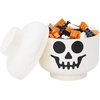 Room Copenhagen, LEGO Storage Heads Stackable Storage Container – Buildable Organizational Bins for Kid’s Toys and Accessories – 9.45 x 9.45 x 10.67in – Large, Pumpkin, Holds 500 Bricks | Holds about 500 bricks(Skeleton)