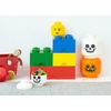 Room Copenhagen, LEGO Storage Heads Stackable Storage Container – Buildable Organizational Bins for Kid’s Toys and Accessories – 9.45 x 9.45 x 10.67in – Large, Pumpkin, Holds 500 Bricks | Holds about 500 bricks(Zombie)
