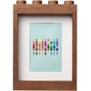 Room Copenhagen LEGO Wooden Picture Frame, Oak Dark Stained