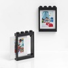 Room Copenhagen Lego Picture Frame – Stackable, Tabletop or Wall Display Photo Frame, Fits 5 x 7 in Photos, Black | LEGO Picture Frame 5 x 7 in Photos Stackable Photo Frame Tabletop Wall Display(Black)
