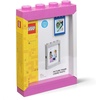Room Copenhagen Lego Picture Frame – Stackable, Tabletop or Wall Display Photo Frame, Fits 5 x 7 in Photos, Black | LEGO Picture Frame 5 x 7 in Photos Stackable Photo Frame Tabletop Wall Display(Pink)