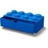 Room Copenhagen Lego Storage Brick 8 Desk Drawer, 8-Stud Stackable Tabletop Storage Box, 12.4 x 6.2 x 4.4 in, Bright Blue | LEGO Toys Desk Drawers Office Supplies and Stackable Storage Home Decoration Storage Box