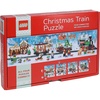 LEGO Christmas Tree Puzzle | Four Connecting 100-Piece Jigsaw Puzzles(Red)