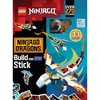 LEGO® NINJAGO® Build and Stick: NINJAGO Dragons: Activity Book with 250+ Stickers, Exclusive Models, and Awesome Activities to Inspire Imagination and Creativity!