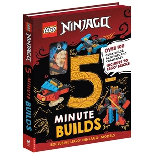 Buster Books LEGO NINJAGO Five-Minute Builds (with 70 LEGO bricks).