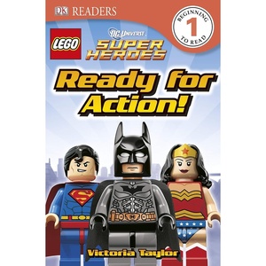 DK Readers L1: LEGO® DC Super Heroes: Ready for Action! (DK Readers Level 1)