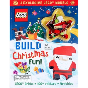 LEGO Books: Build Christmas Fun! (Activity Book with Minifigure)