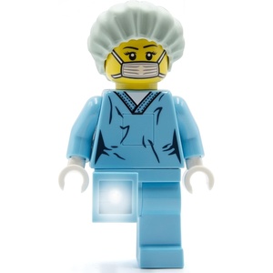 LEGO City Torch – 5-Inch Posable LED Flashlight/Nightlight – Surgeon – TO45