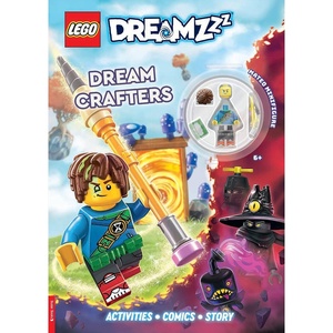 LEGO® DREAMZzz™: Dream Crafters Activity Book (with Mateo LEGO® minifigure) (LEGO® Minifigure Activity)