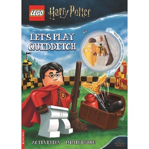 LEGO® Harry Potter™: Let’s Play Quidditch Activity Book (with Cedric Diggory minifigure) (LEGO® Minifigure Activity)