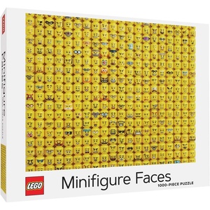 LEGO Minifigure Faces 1000-Piece Jigsaw Puzzle
