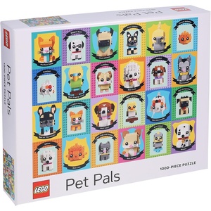 LEGO Minifigure Rainbow 1000-Piece Jigsaw Puzzle(Lego Pet Pals)