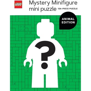 LEGO Mystery Minifigure Mini Puzzles (Animal Edition) | 126-Piece Jigsaw Puzzle