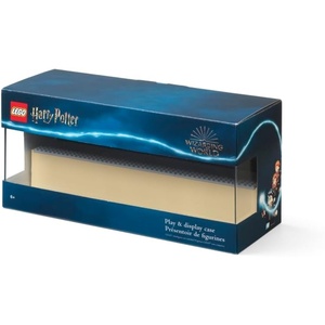 Room Copenhagen LEGO Play and Display Case, 2-Tier Toy Storage Container LEGO, Iconic Blue | Display Solution for LEGO Sets and Minifigures, LEGO Box, Home Decor(Harry Potter)