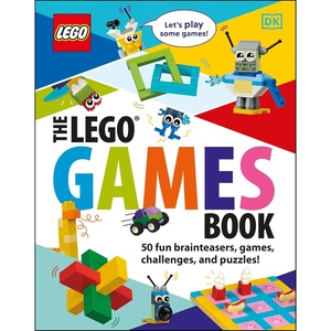 The LEGO Games Book: 50 Fun Brainteasers, Games, Challenges, and Puzzles! (Library Edition)