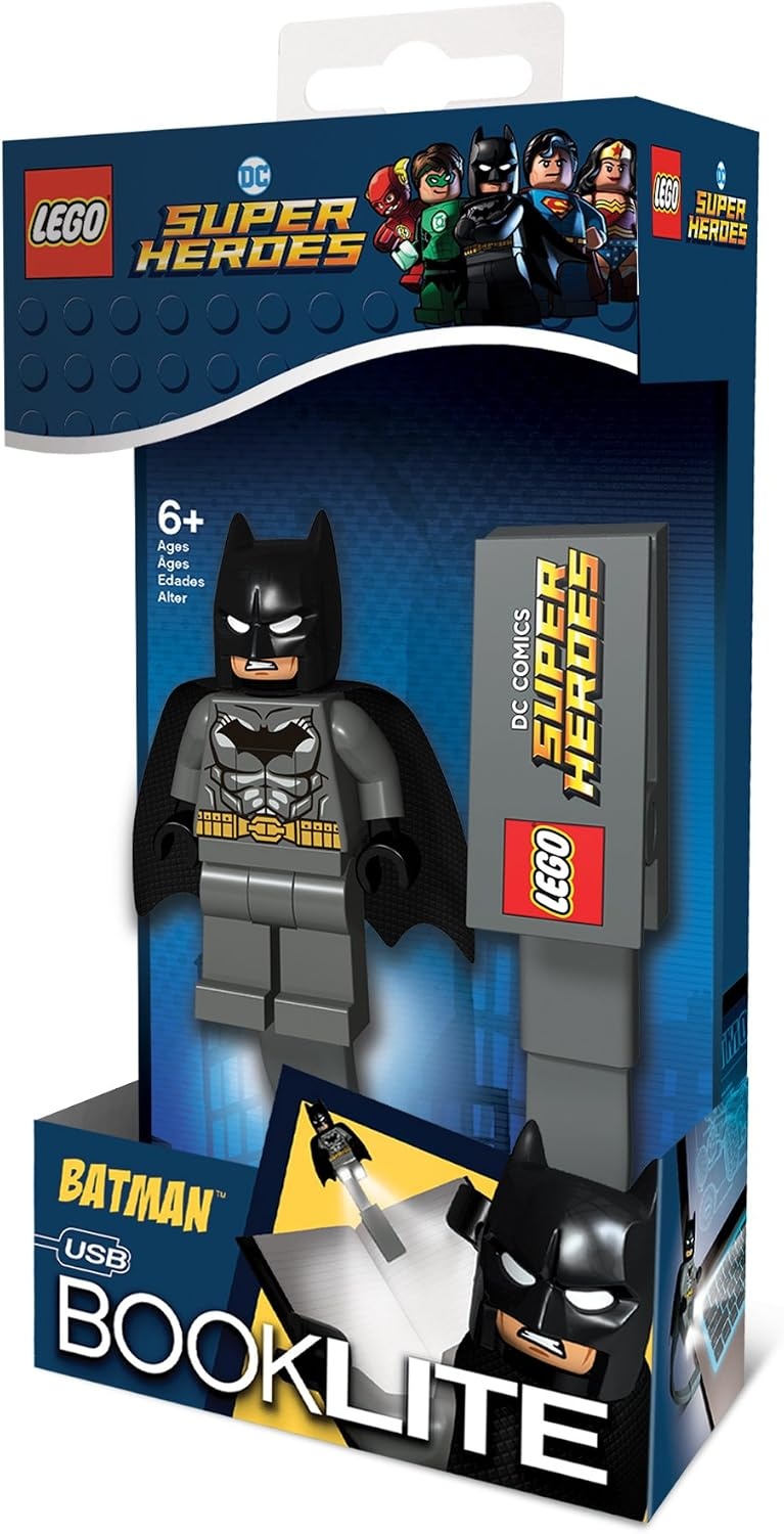 image:imageIQ LEGO DC Super Heroes Batman USB Book Light CL20 Battery or USB Powered