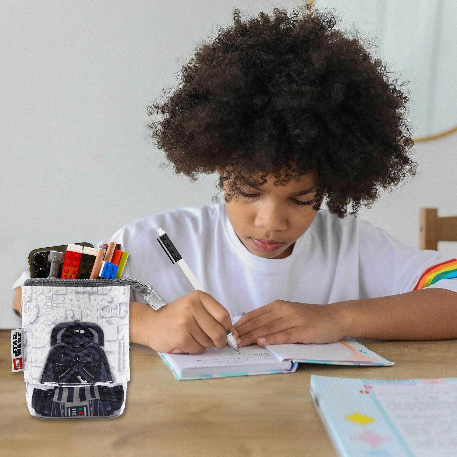 image:imageIQ LEGO Star Wars Pop Up Pencil Case Darth VaderAnakin Skywalker 53458