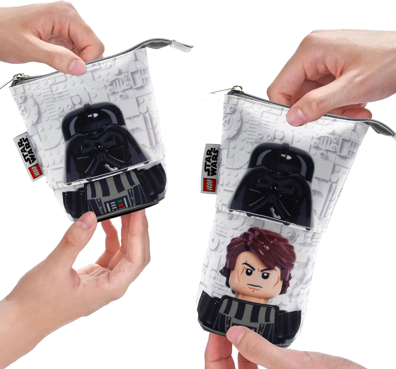 image:imageIQ LEGO Star Wars Pop Up Pencil Case Darth VaderAnakin Skywalker 53458