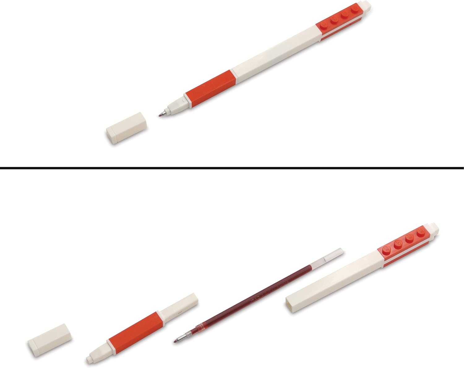 image:imageIQ LEGO Stationery Locking Notebook with Gel Pen Red 52439