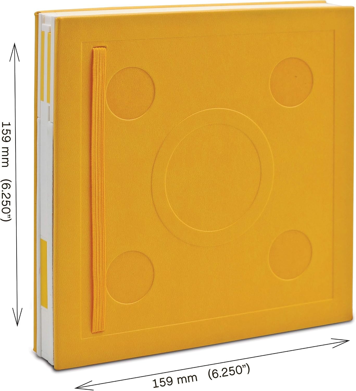 image:imageIQ LEGO Stationery Locking Notebook with Gel Pen Yellow 52441 Hardcover School College Office