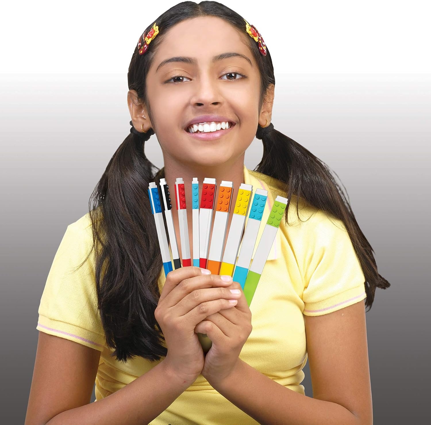image:imageIQ LEGO Stationery Marker 10 Pack 53101 Back to School Accessory 10 Colors
