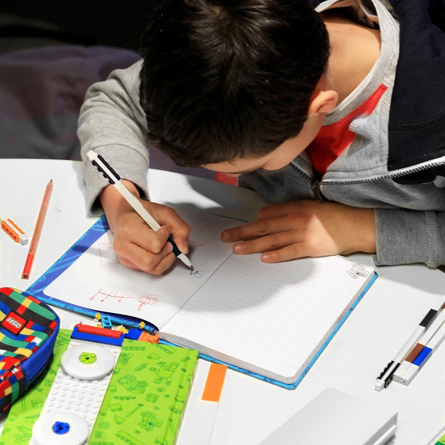 image:imageIQ Lego Duck Build Journal with Recruitment Set and Black Gel Pen