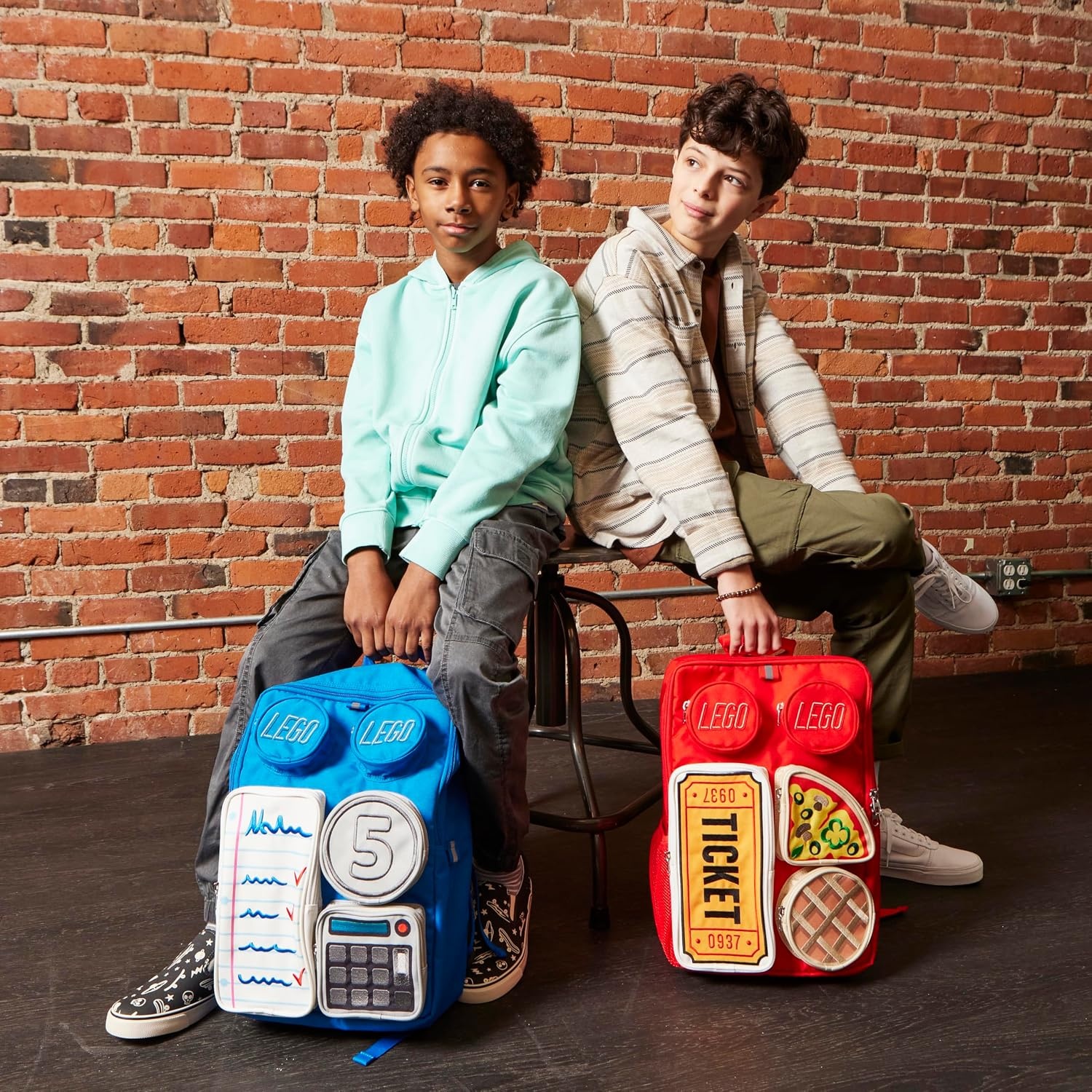 image:imageLEGO BRICK TILE BACKPACK BLUEBlue
