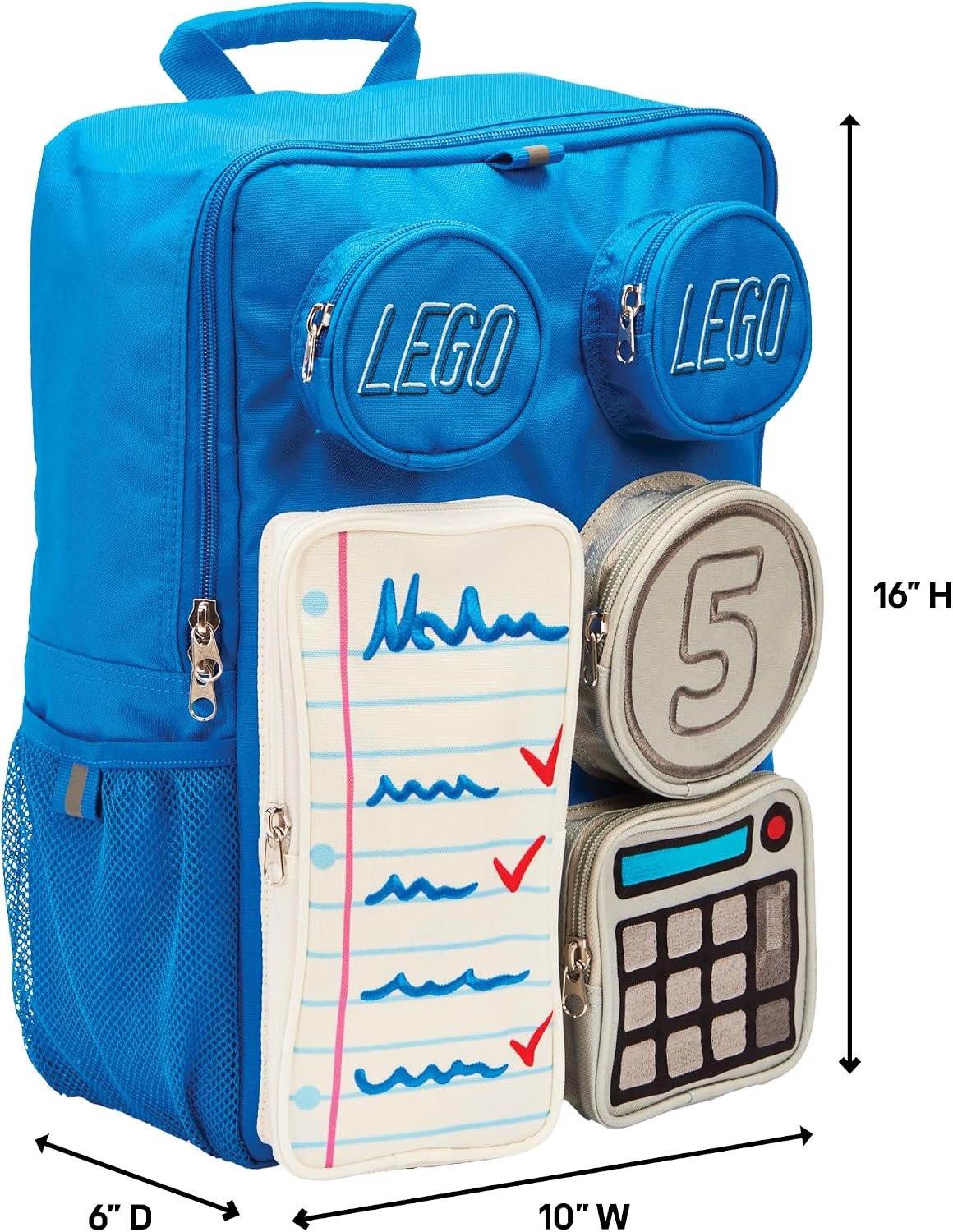 image:imageLEGO BRICK TILE BACKPACK BLUEBlue