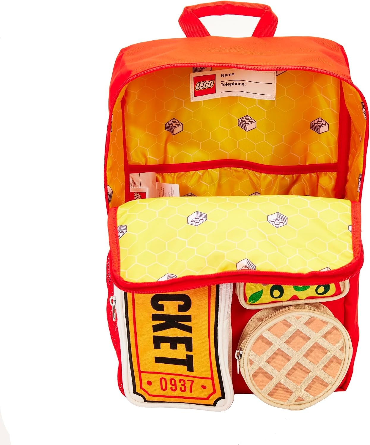 image:imageLEGO BRICK TILE BACKPACK BLUERed