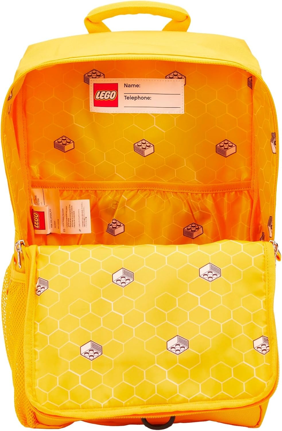 image:imageLEGO Brick Backpack Flame Orange