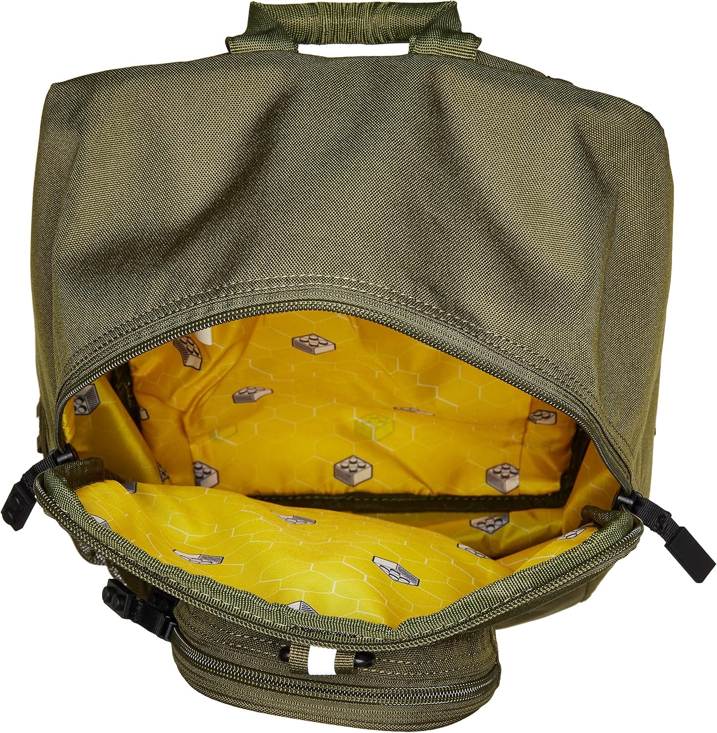 image:imageLEGO Brick Backpack GreenOlive
