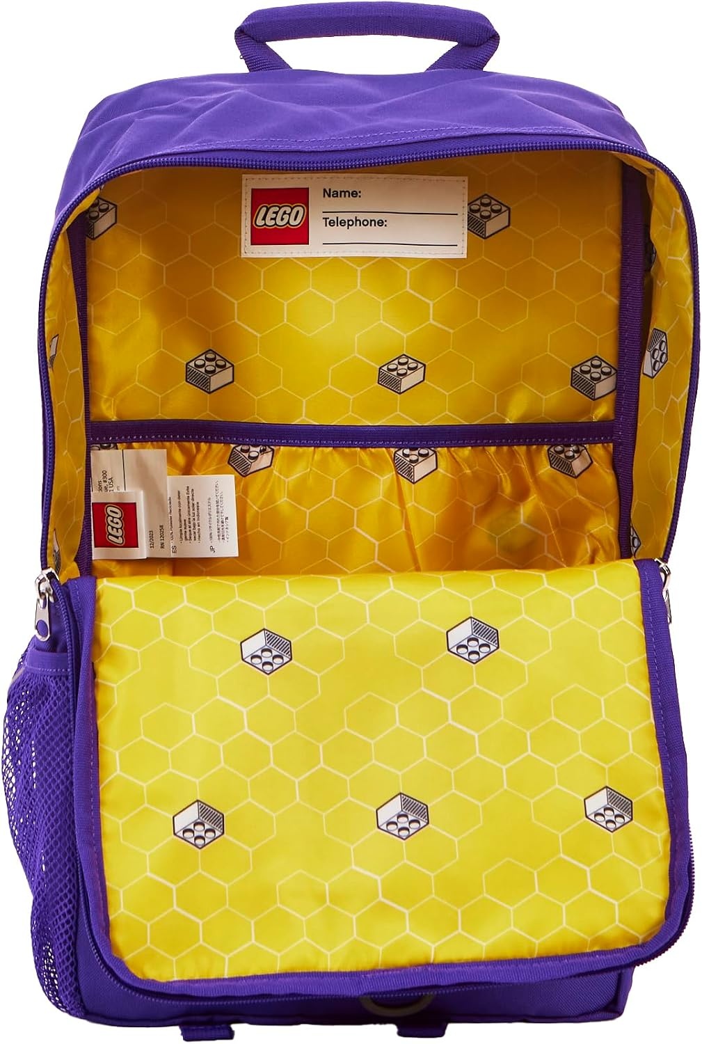 image:imageLEGO Brick Backpack GreenPurple