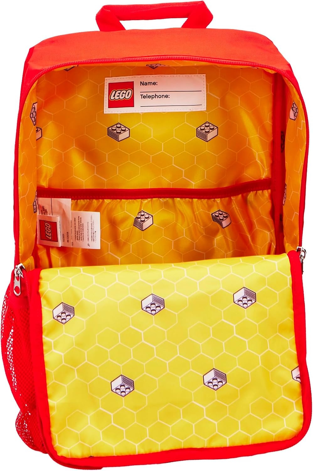 image:imageLEGO Brick Backpack GreenRed