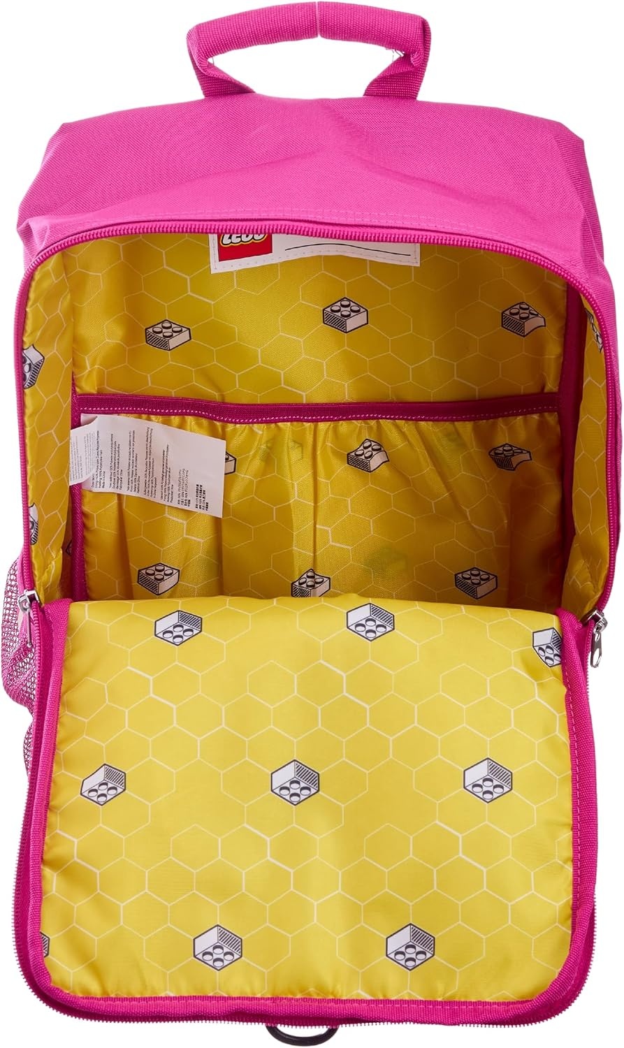 image:imageLEGO Brick Backpack GreenRed Violet