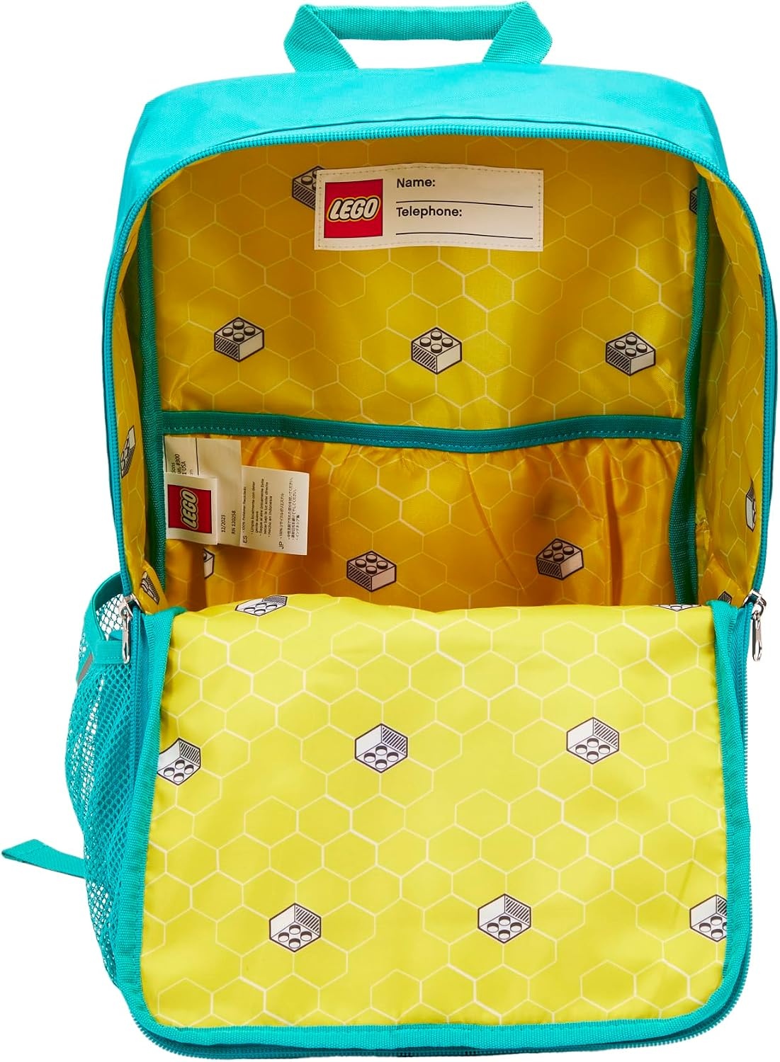 image:imageLEGO Brick Backpack GreenTeal