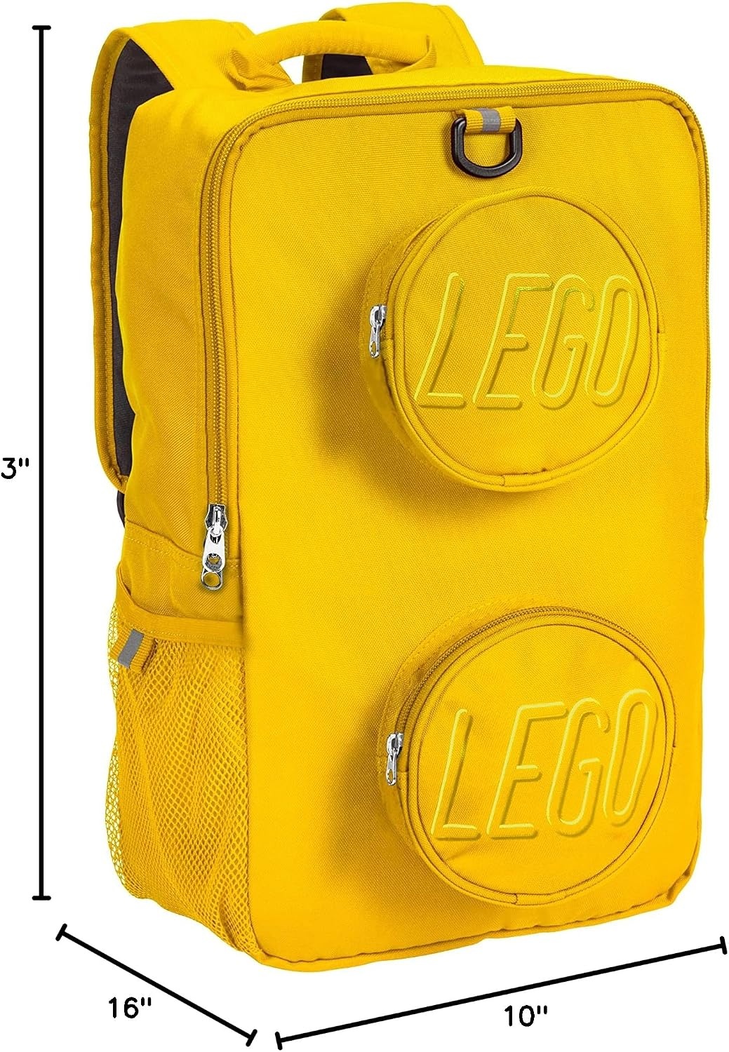 image:imageLEGO Brick Backpack GreenYellow