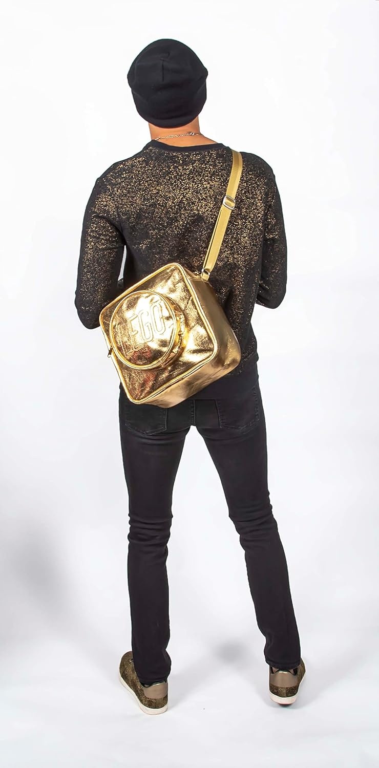 image:imageLEGO Brick Crossbody Handbag GoldGold