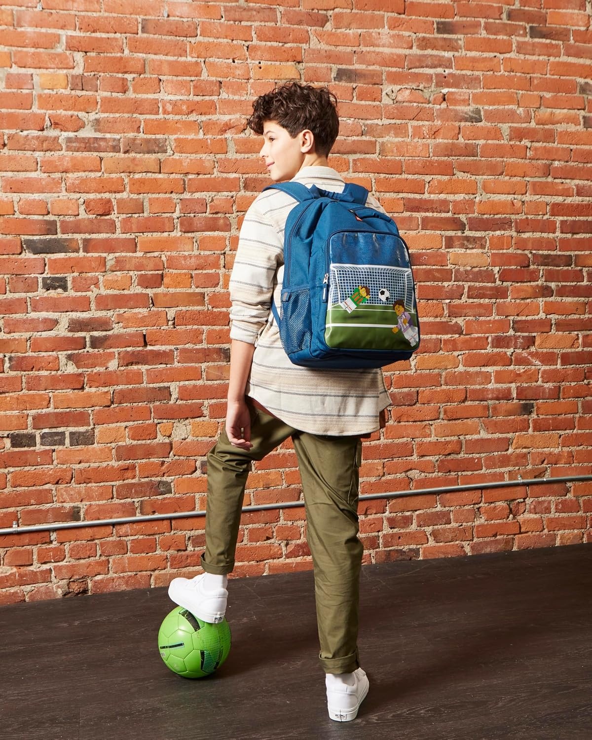 image:imageLEGO City Police and Fire Heritage Classic Backpack Police and FireNavy Soccer