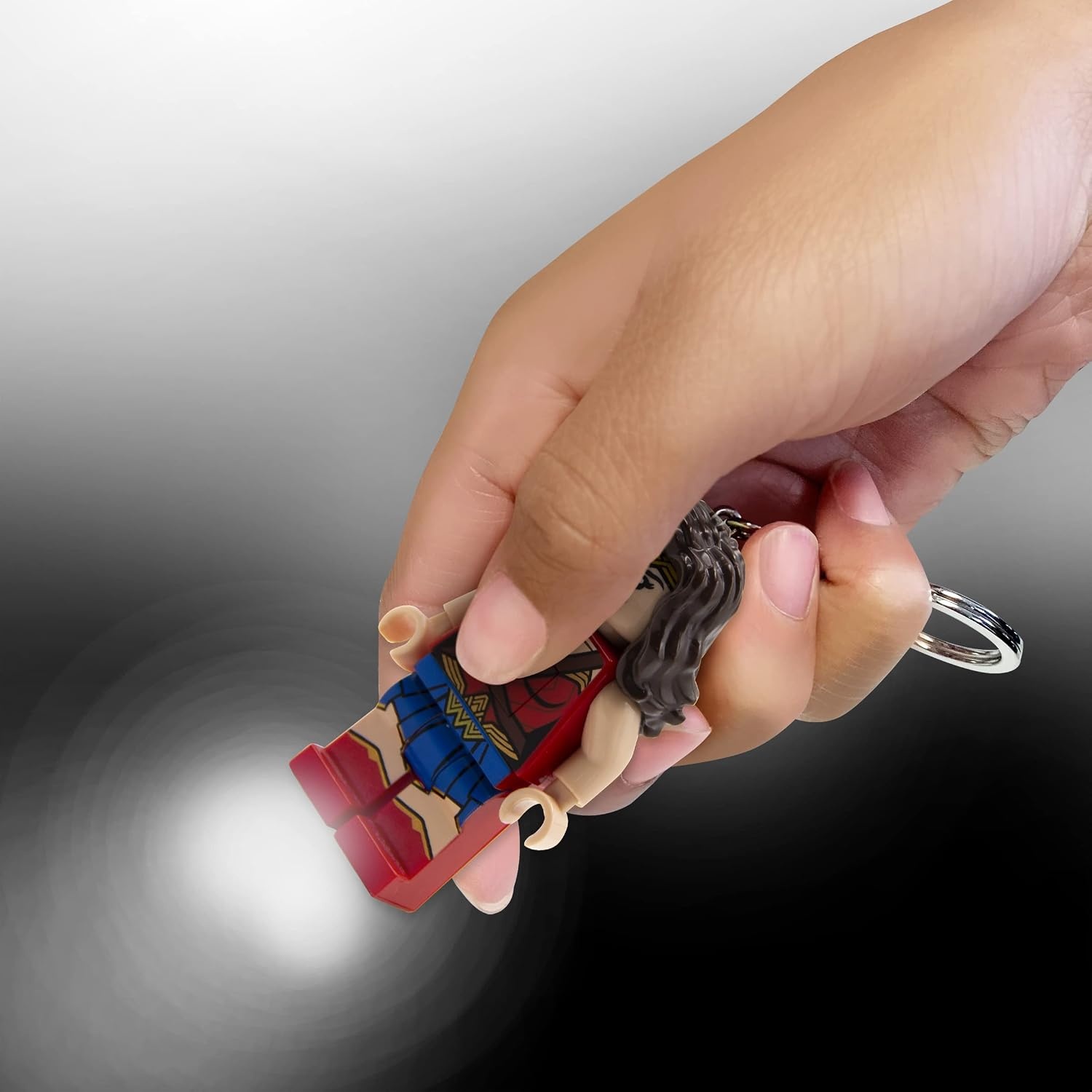 image:imageLEGO DC Keychain Light Wonder Woman KE117H Large 3 Inch Tall