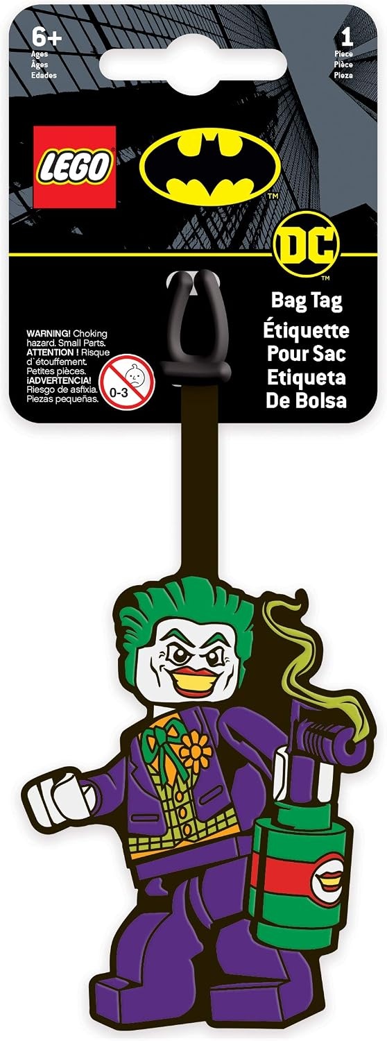 image:imageLEGO DC Silicone Bag Tag The Joker 52582
