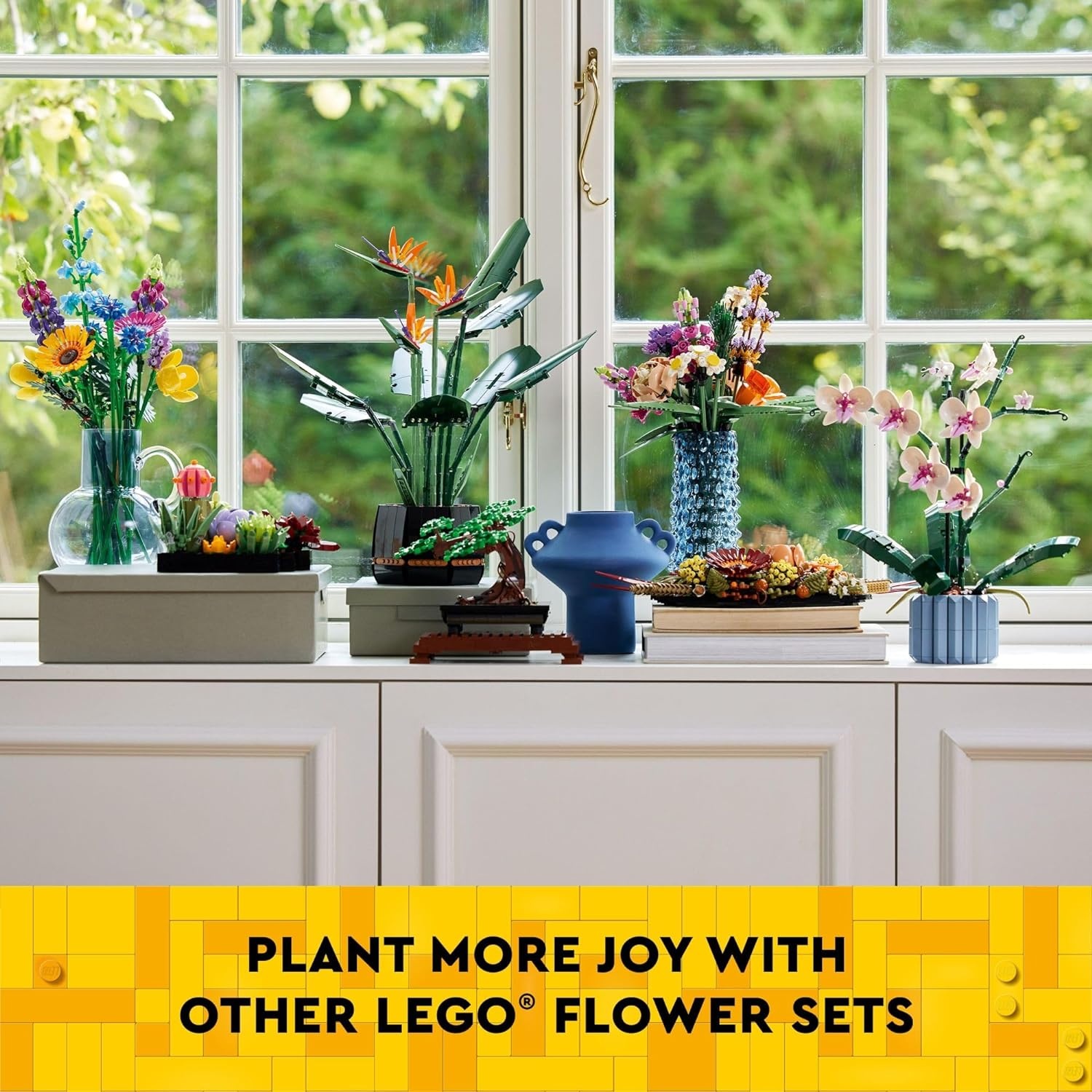 image:imageLEGO Daffodils Building Toy for Kids Girls and Boys Ages 8 Birthday Gift for Kids Artificial Daffodil for Bedroom Decor and Display 40747